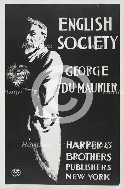English Society, George Du Maurier, Harper & Brothers Publishers New York, c1897. Creator: Edward Penfield.