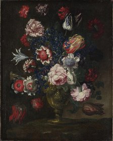 Flowerpiece, 17th century. Creator: Andrea Scacciati.