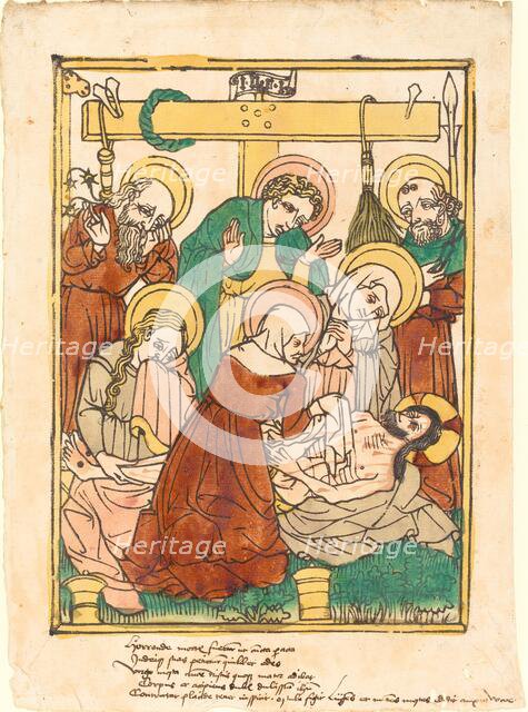 The Lamentation, c. 1450. Creator: Unknown.