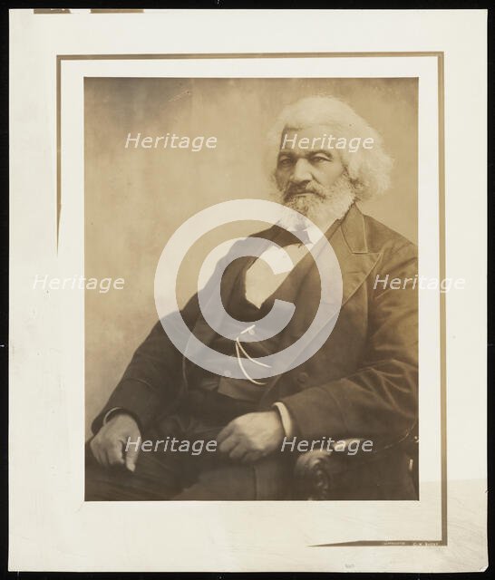 Frederick Douglass, ca. 1895. Creator: C. M. Battey.