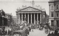 The Royal Exchange, London, late 19th or early 20th century. Artist: Unknown