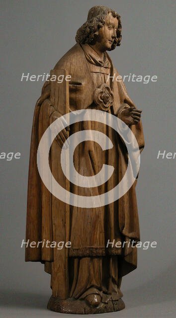 Angel with Emblem of The Passion, French, ca. 1500. Creator: Unknown.