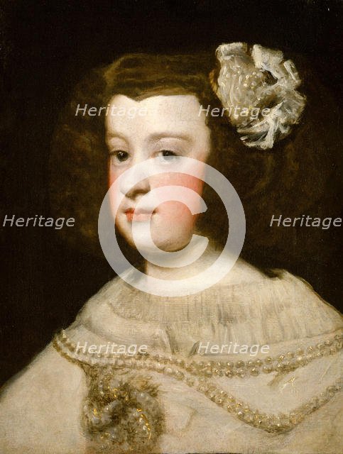 Maria Teresa, Infanta of Spain, mid-17th century. Creator: Workshop of Diego Rodríguez de Silva y Velázquez (Spanish, 1599-1660).
