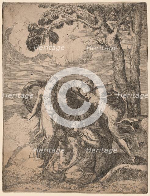 The Finding of Moses, 1540s. Creator: Battista del Moro.