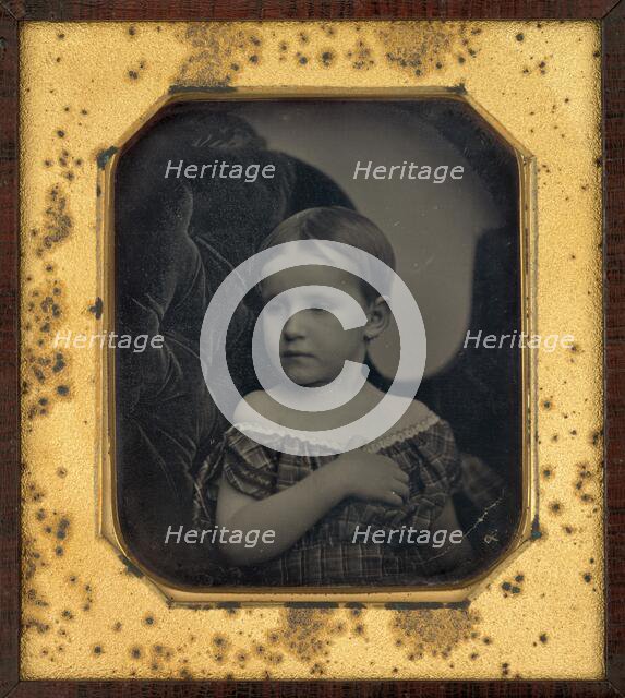 Portrait of a Child, c. 1850. Creators: Albert Sands Southworth, Josiah Johnson Hawes.