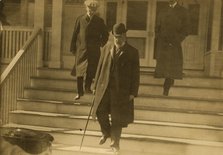 Witte leaving Wentworth Hotel, 1905. Creator: Unknown.
