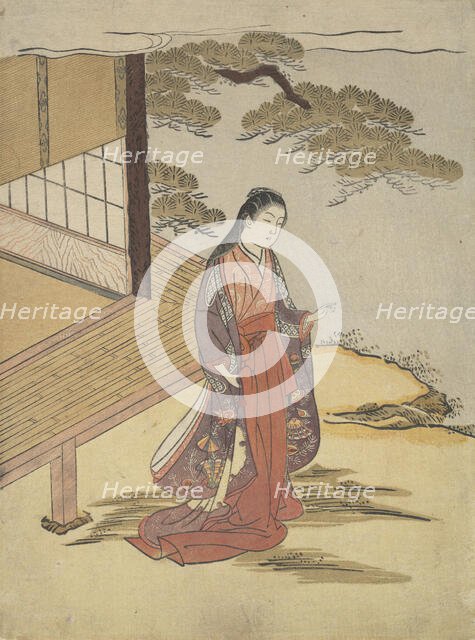 Lady Komachi. Creator: Suzuki Harunobu.