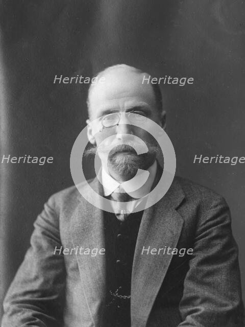 Member of the exhibition bureau I.P. Laptev, 1911. Creator: A. A. Antonov.