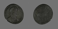 Base (Coin) Portraying Emperor Julianus, 360-363. Creator: Unknown.