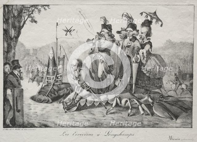 The Crayfish of Longchamps, 1822. Creator: Eugène Delacroix (French, 1798-1863).