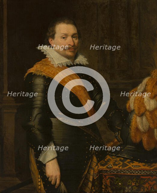 Portrait of an Officer, 1621. Creator: Jan Anthonisz van Ravesteyn.