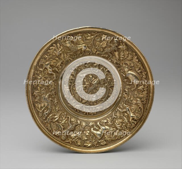 Plate, Italian or Portuguese, ca. 1500-1525. Creator: Unknown.