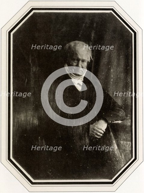 Alexander von Humboldt, German author, naturalist and explorer, 1847.  Artist: Hermann Biow