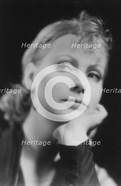 Greta Garbo (1905-1990), Swedish actress, c1920s. Artist: Unknown