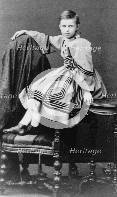 Grand Duchess Maria Alexandrovna of Russia, c1860-c1862. Artist: Unknown