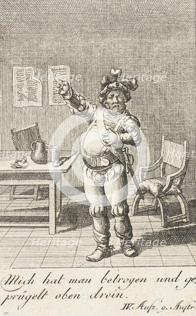 Plate 10 for Shakespeare's 'Macbeth', 1784. Creator: Daniel Nikolaus Chodowiecki.