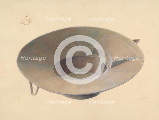 Tin Bath Tub, c. 1937. Creator: Gordon Saltar.