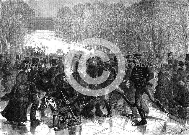 Christmas-Day Sports at Versailles, 1871. Creator: Unknown.