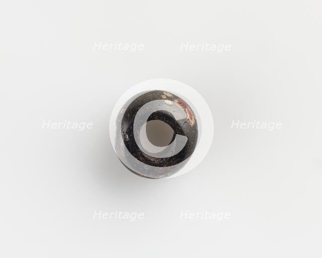 Bead, with large bore, 1st century BCE. Creator: Unknown.