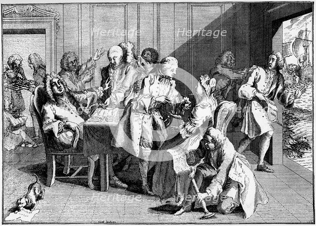 Satire on Walpole, 1738, (1910). Artist: Unknown