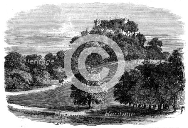 The Queen's visit to Germany: Kallenberg, near Cobourg, the Duke's hunting chateau..., 1862. Creator: Unknown.