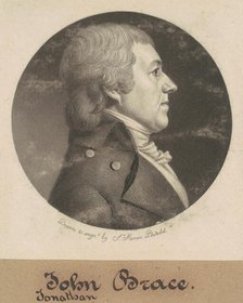 Jonathan Brace, Jr., 1800. Creator: Charles Balthazar Julien Févret de Saint-Mémin.