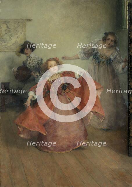 Airs and graces, 1872-1909. Creator: Laura Theresa Epps Alma-Tadema.