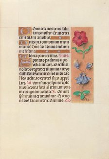 Hours of Queen Isabella the Catholic, Queen of Spain: Fol. 36r, c. 1500. Creator: Master of the First Prayerbook of Maximillian (Flemish, c. 1444-1519); Associates, and.