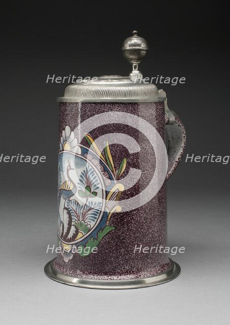 Tankard, Nuremberg, Mid 18th century. Creator: Unknown.