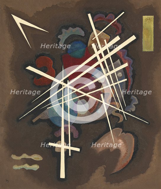 Gitterform (Netting), 1927. Artist: Kandinsky, Wassily Vasilyevich (1866-1944)