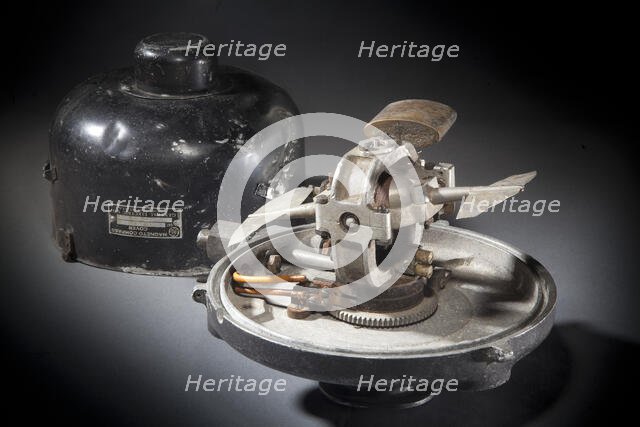 Generating Unit, Magneto Compass, Earth Inductor, Wiley Post crash. Creator: General Electric Company.