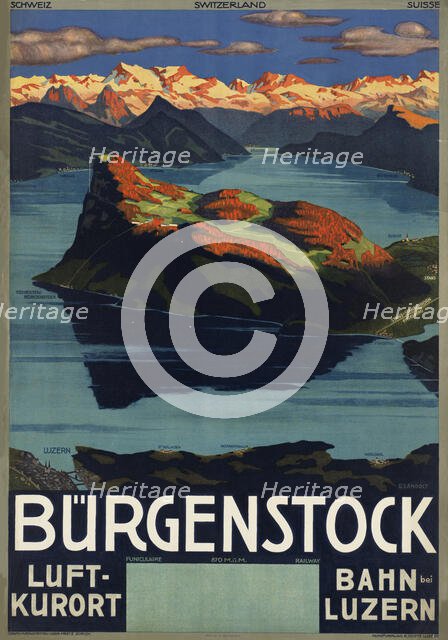 Bürgenstock, 1938. Creator: Landolt, Otto (1889-1951).