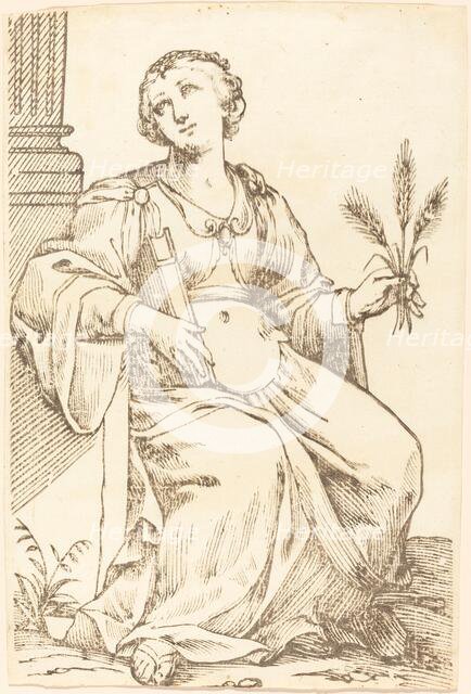 Sibylla Samia, 1625. Creator: Jacques Stella.