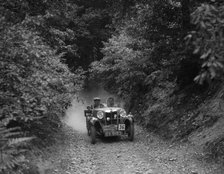 MG M type taking part in a motoring trial, c1930s. Artist: Bill Brunell.