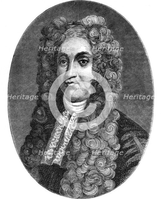 Sir Hans Sloane, English physician, naturalist and collector, c1793 (1878). Artist: Unknown.