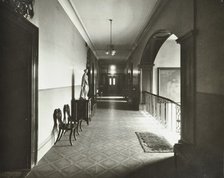 First floor corridor, Bethlem Royal Hospital, London, 1926. Artist: Unknown.