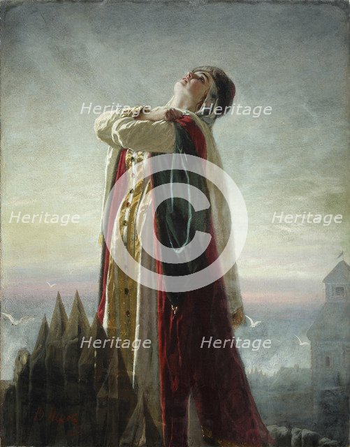 Yaroslavna's Lament, 1880. Artist: Perov, Vasili Grigoryevich (1834-1882)