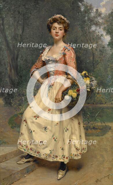 Spring Beauty, unknown date. Creator: Raimundo de Madrazo y Garreta.