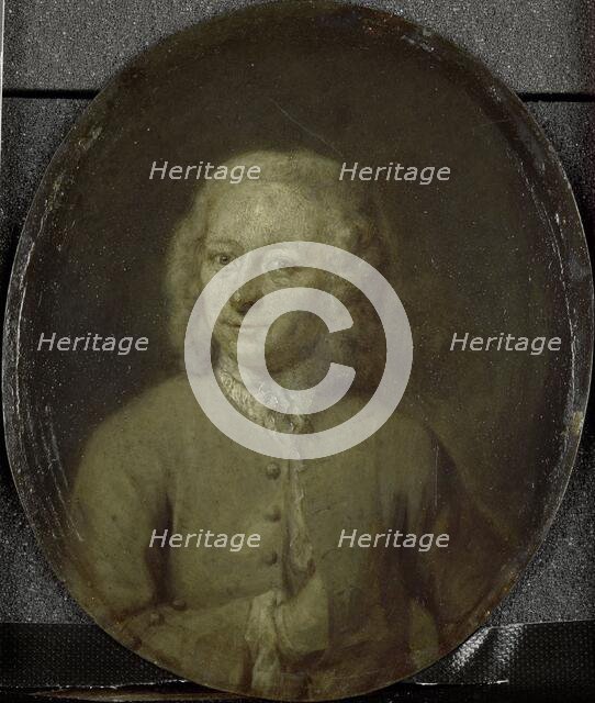 Portrait of Frans van Steenwijk, Poet and Playwright in Amsterdam, 1732-1771. Creator: Jan Maurits Quinkhard.