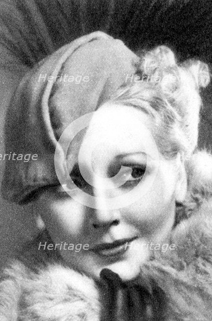 Thelma Todd, American actress, 1934-1935. Artist: Unknown