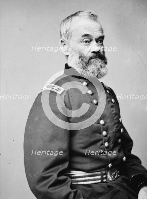General Samuel Peter Heintzelman, between 1855 and 1865. Creator: Unknown.