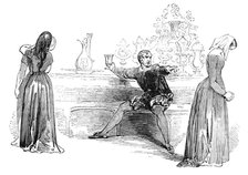 Scene from "The City Madam", at Sadler's Wells Theatre, 1844. Creator: Unknown.