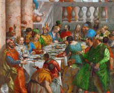 The Wedding Feast at Cana (Detail). Artist: Veronese, Paolo (1528-1588)
