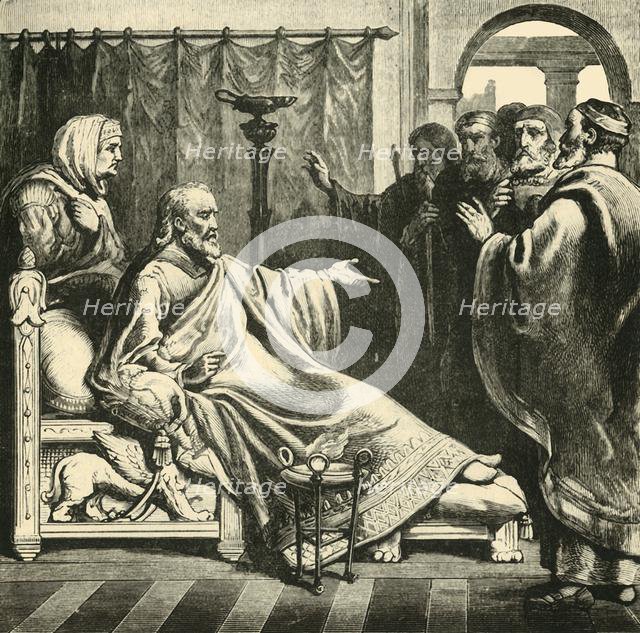 'Death of Augustus', 1890.   Creator: Unknown.