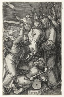 The Betrayal of Christ by Judas, 1508. Creator: Albrecht Dürer (German, 1471-1528).