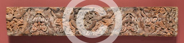 Fragment of an architectural molding, Morocco, Marinid dynasty (1244-1465), 14th century. Creator: Unknown.