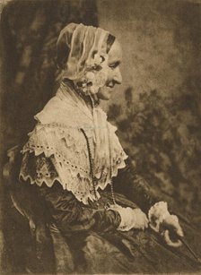 Mrs Anne (Palgrave) Rigby, 1880-1890. Creators: Hill & Adamson, James Craig Annan.