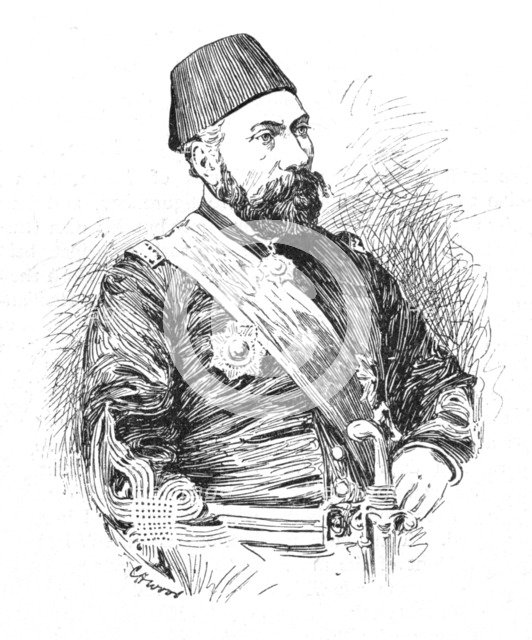 'Osman Pasha', 1902. Artist: Charles Haigh Wood.
