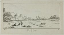 View of Jeurs, 1817. Creator: Vivant Denon.