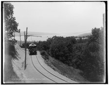 Cayuga Lake from Cornell Heights, Ithaca, N.Y., between 1890 and 1901. Creator: Unknown.
